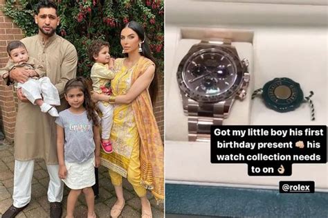 Amir Khan splurges thousands on son's first birthday with £30k 